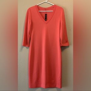 St. John Coral Knit Dress